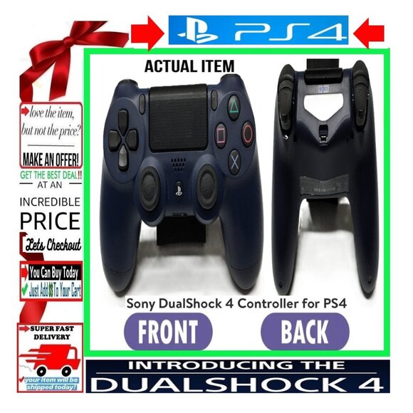 🛑 SONY PS4 Wireless ➕🆒 CONTROLLER Dualshock Playstation Game 💸BUY NOW‼️🟢 - Picture 3 of 16